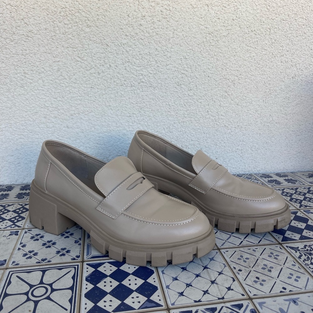 Tan Loafers